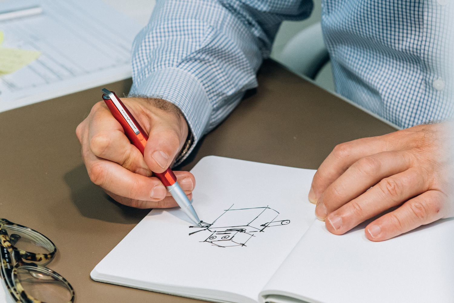 Ручка-роллер Pininfarina PF GO RED-11