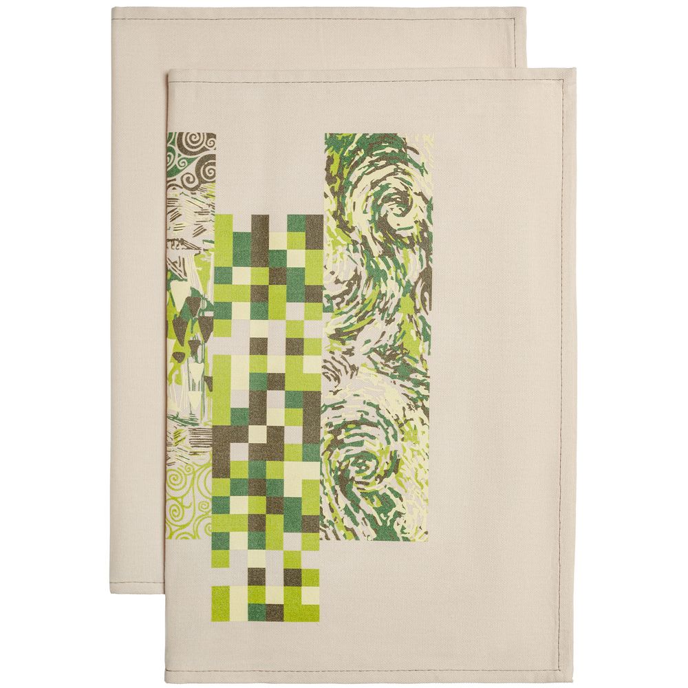 Набор кухонных полотенец «Искусство камуфляжа»-1