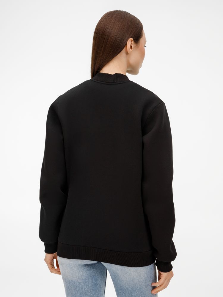 Бомбер унисекс Estado, черный-5