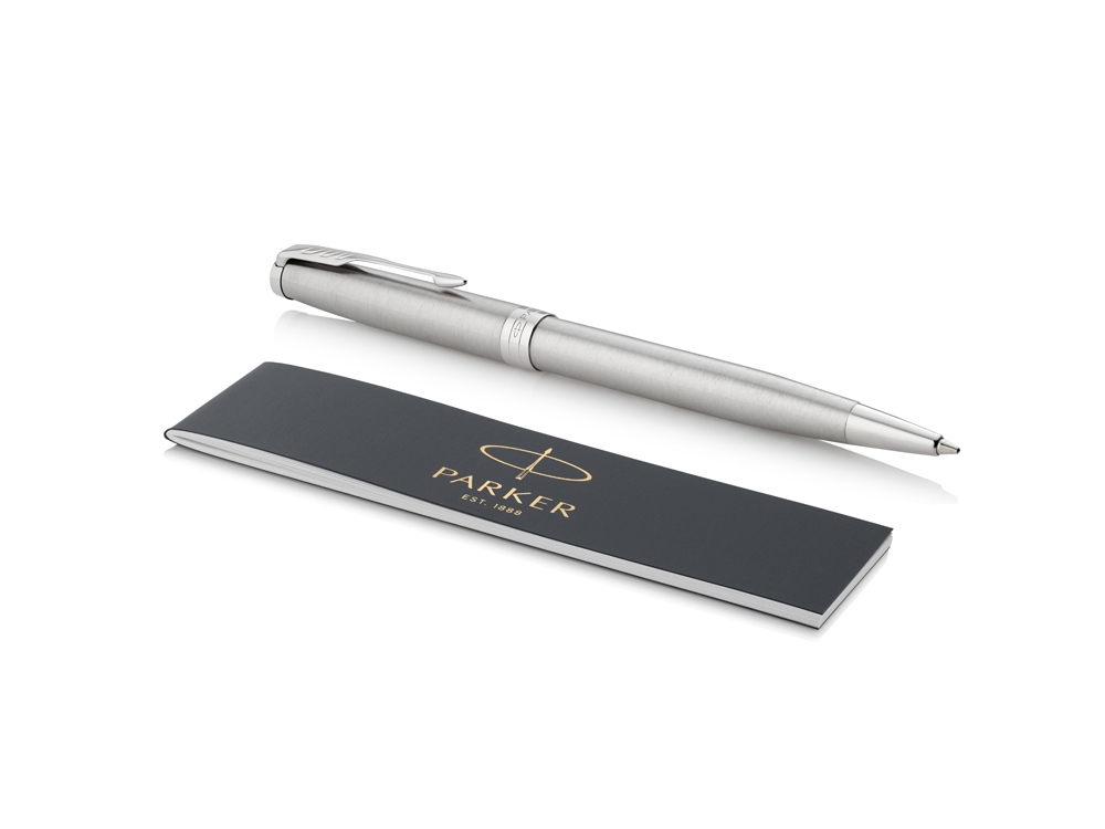 Ручка шариковая Parker Sonnet Core Stainless Steel CT, серебристый-2