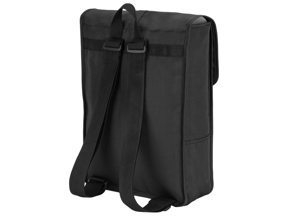 Рюкзак Rony из переработанного пластика, черный-3