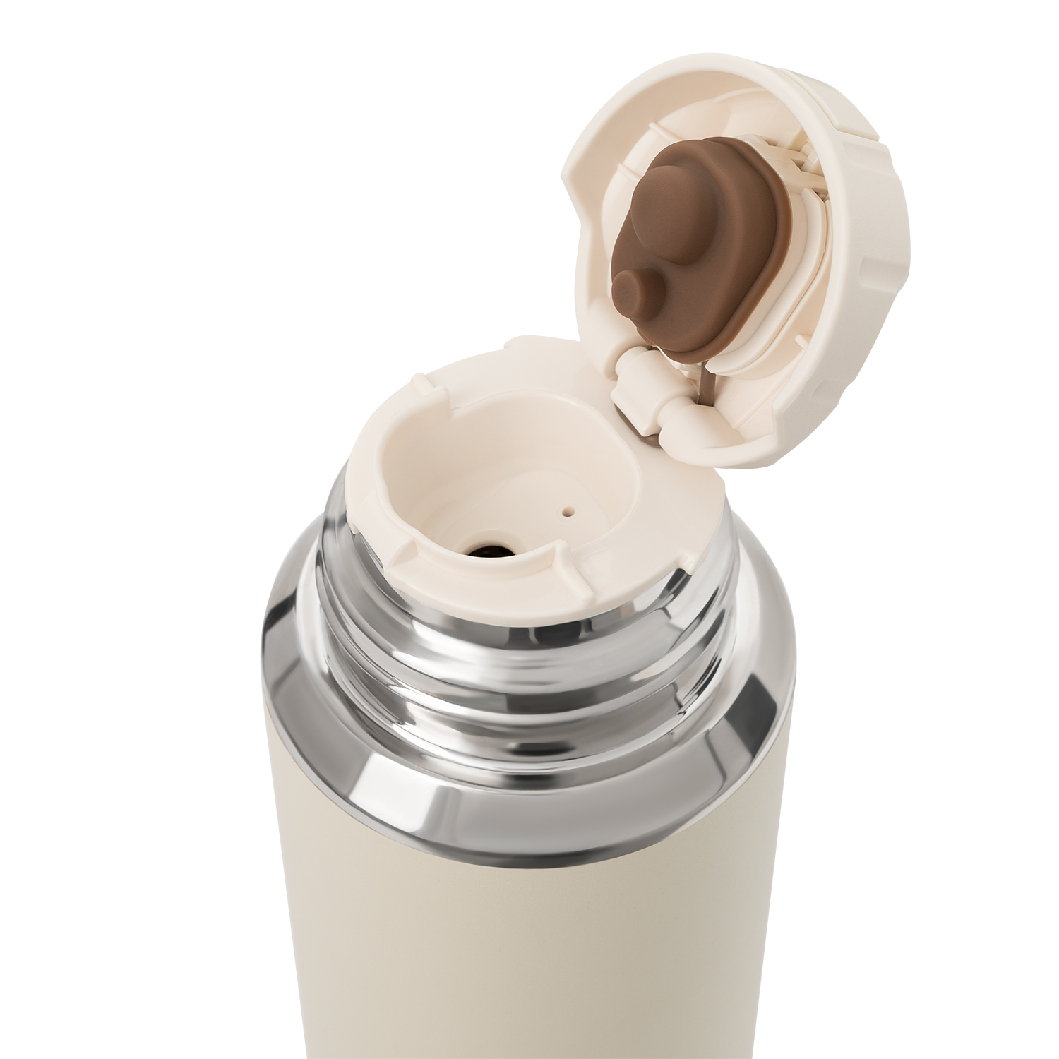 Термос Осло (Oslo), бежевый-6