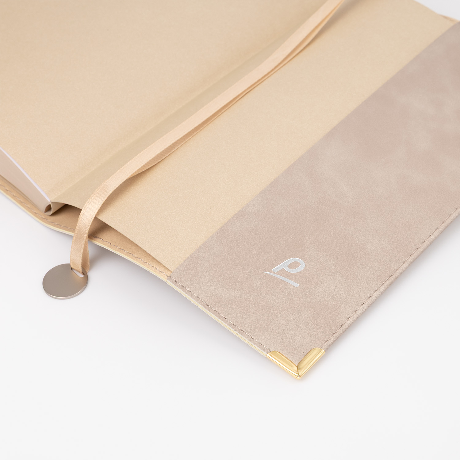 Ежедневник Прайм (Prime) недатированный, бежевый-6