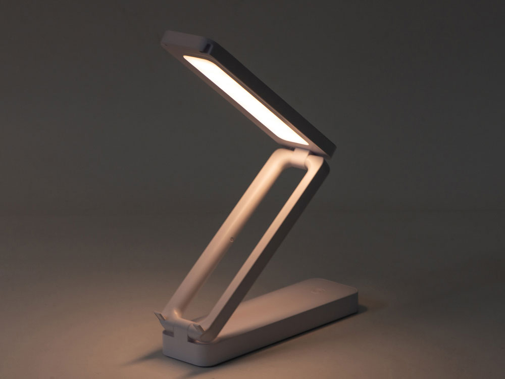 Складывающаяся настольная LED лампа Stack N, 3 Вт, белый-6