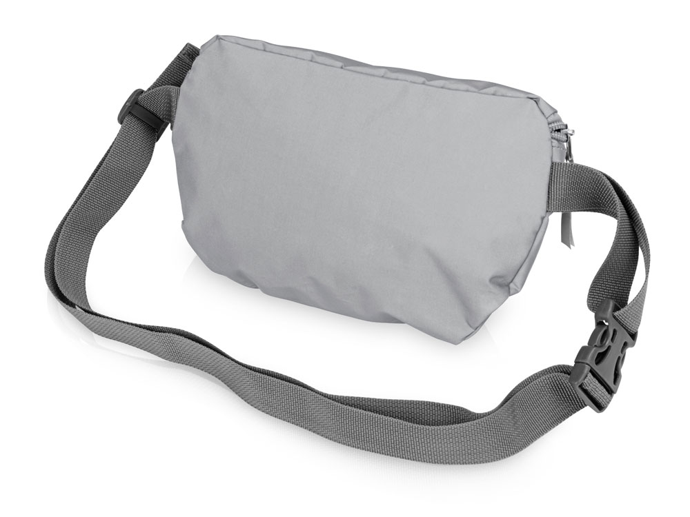 Светоотражающая сумка на пояс Reflector, серебристый-1
