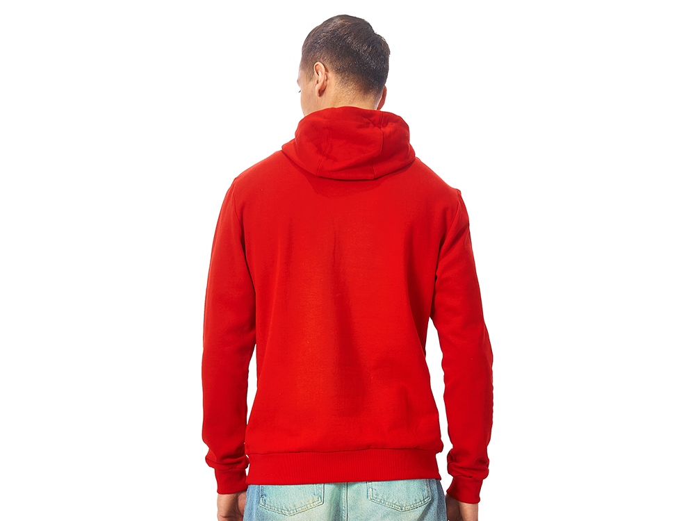 Толстовка унисекс Stream с капюшоном, красный-4