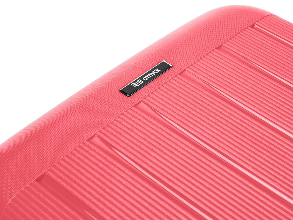 Чемодан TORBER В Отпуск, ярко-розовый, полипропилен, 55 х 36 х 21,5 см, 37 л-5