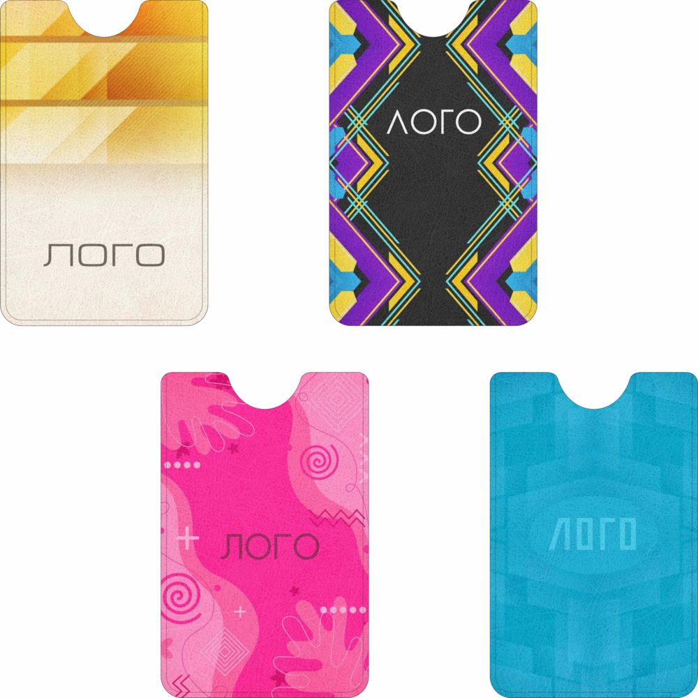 Чехол для карты с RFID-защитой на заказ, экокожа-0