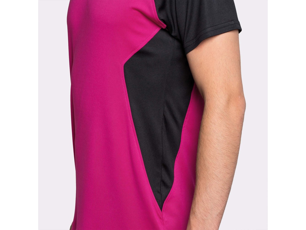 Футболка Bugatti мужская, яркая фуксия /черный-6
