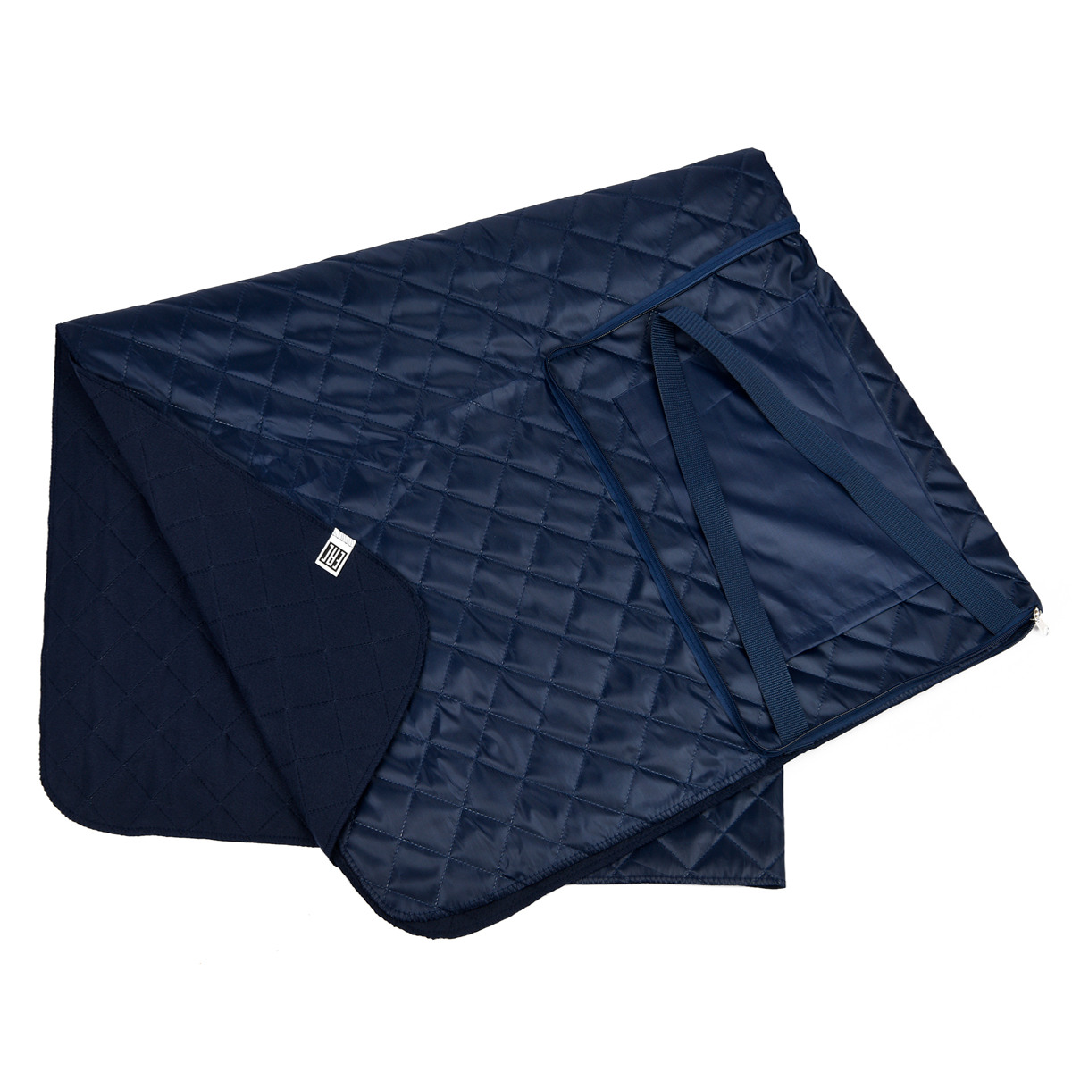 Плед-сумка WEEKEND, Тёмно-синий-1