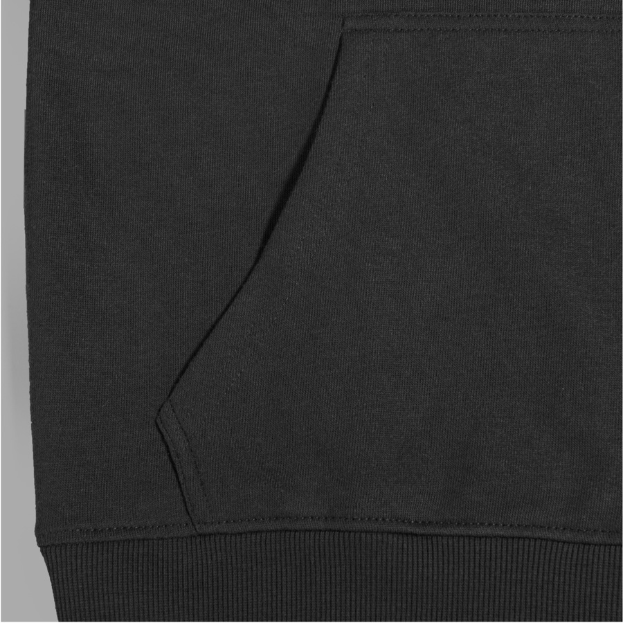 Толстовка унисекс на молнии с капюшоном EVEREST 2 260, черный-5