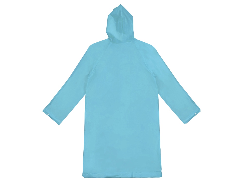 Дождевик Hawaii c чехлом унисекс, голубой-3