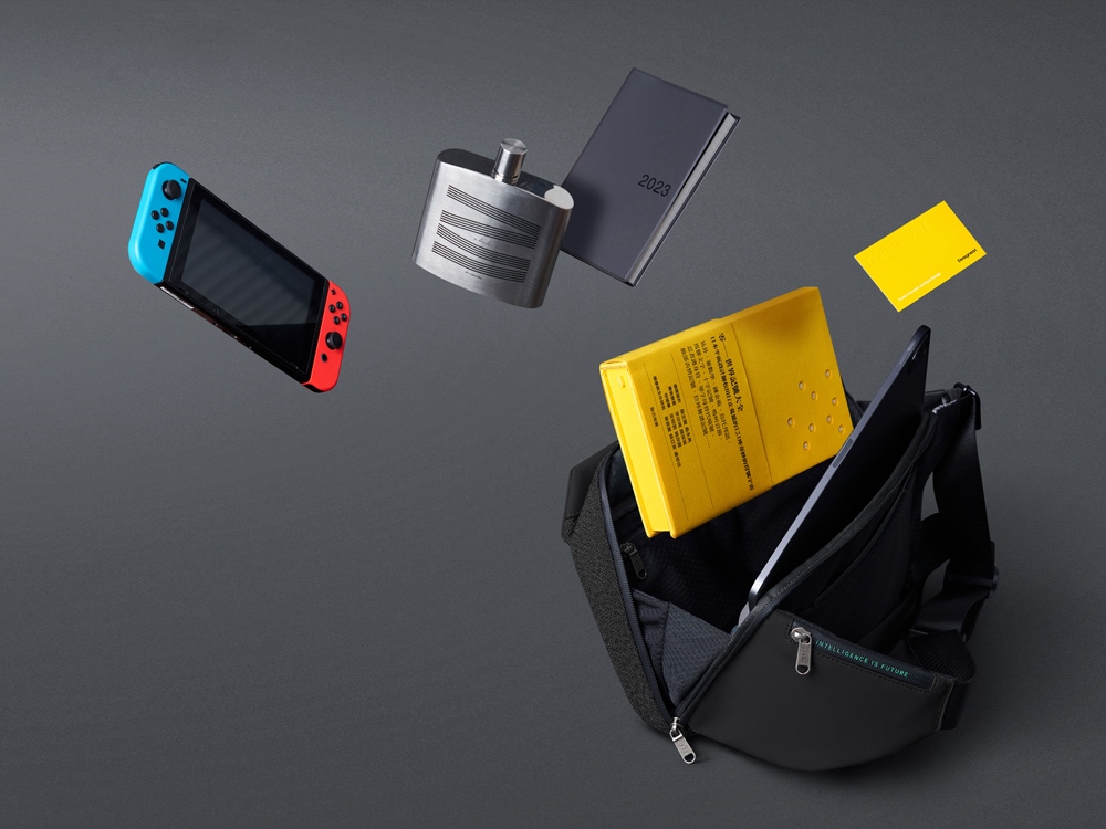 Сумка-слинг Snapsling, серый-11