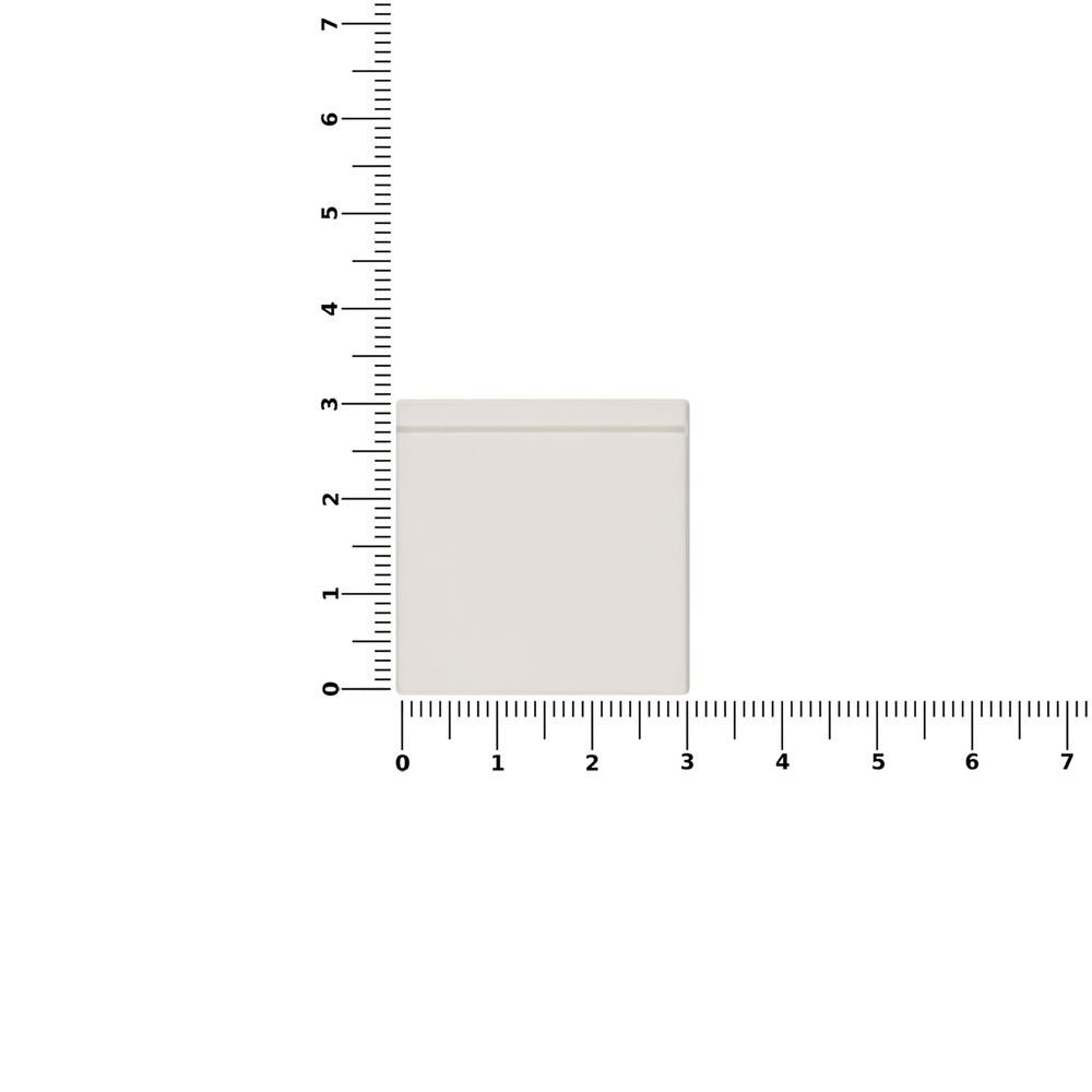 Лейбл из ПВХ Kare, белый-1