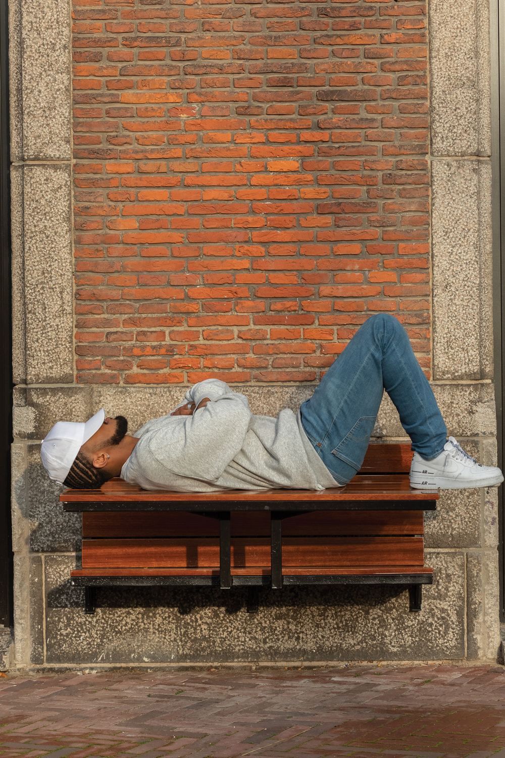 Бейсболка Impact из переработанного хлопка AWARE™, 5 клиньев, 190 г/м2-11