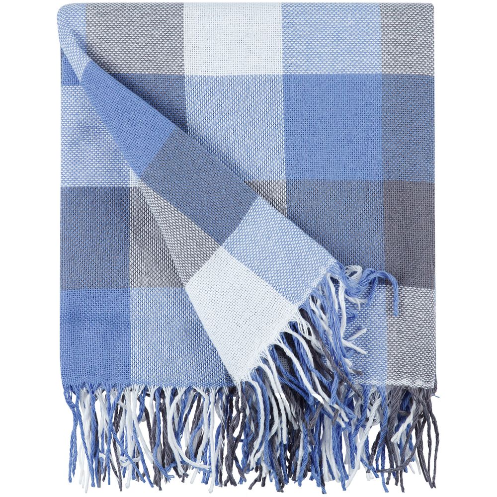 Плед London, синий-2