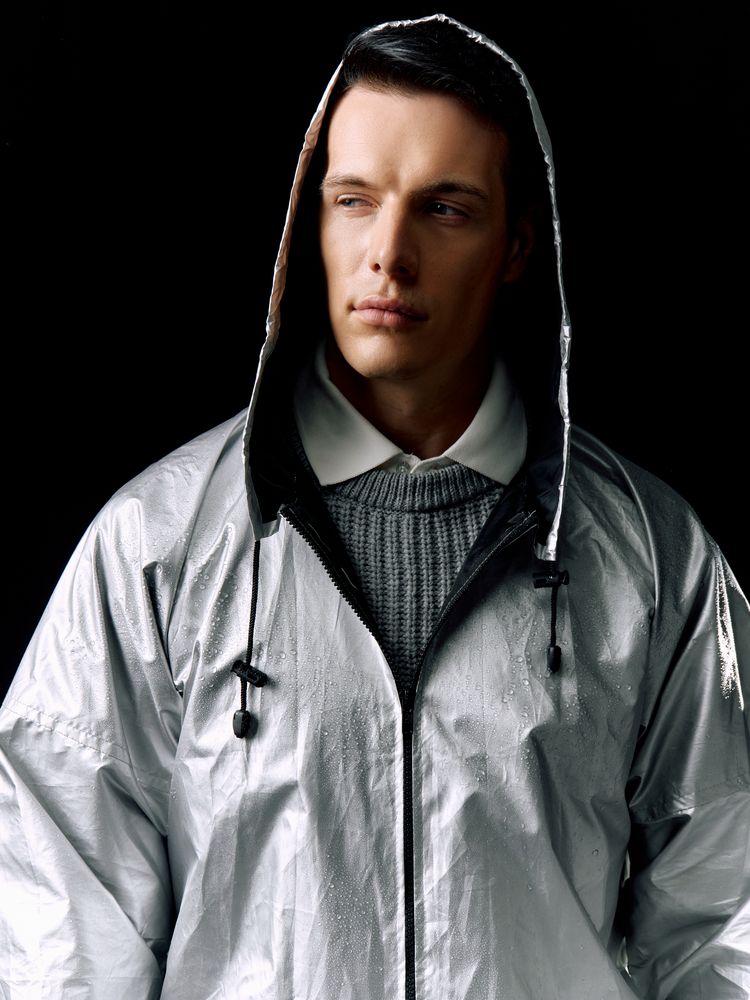 Дождевик Palladio Pockets, серебристый-9