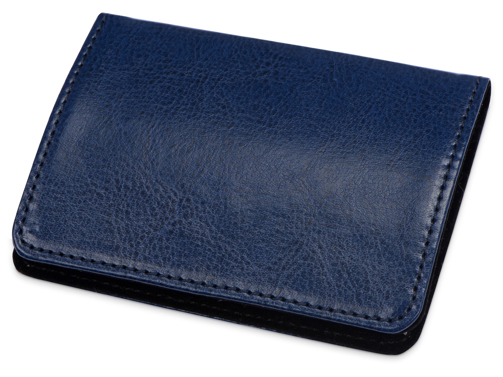 Визитница Намибия, синий/серебристый-0