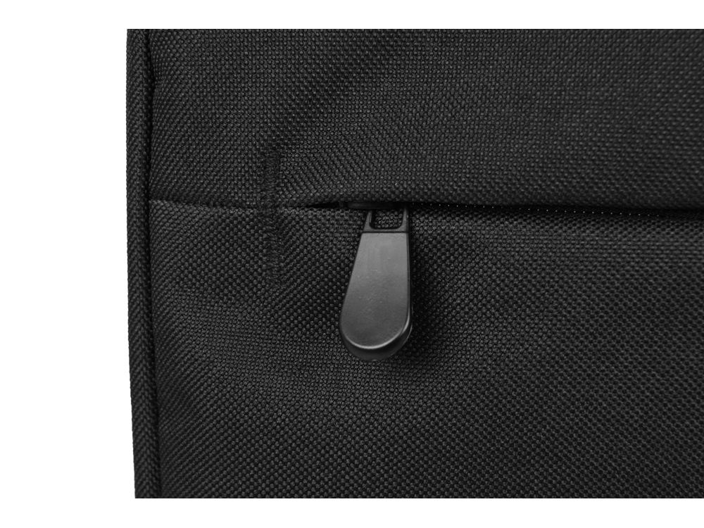 Сумка для ноутбука 13'' Flank с боковой молнией, черный-5