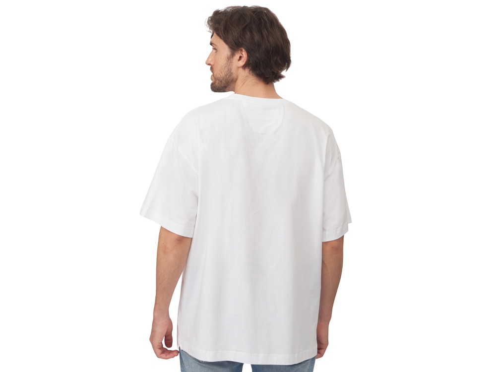 Футболка оверсайз Vienna унисекс , белый-4
