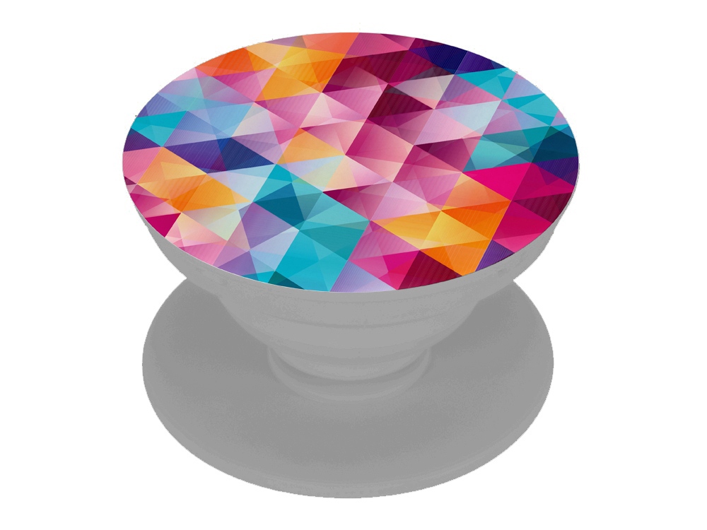 Держатель для телефона Pop Stand, серый-0