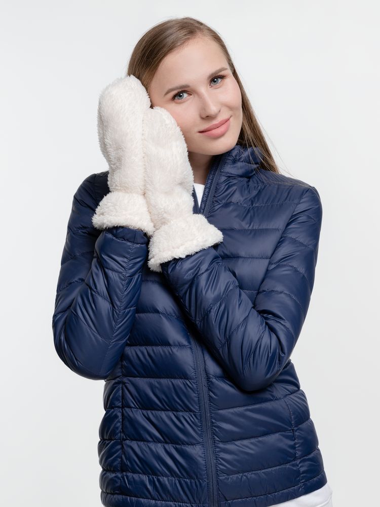 Варежки Flocky, молочно-белые-3