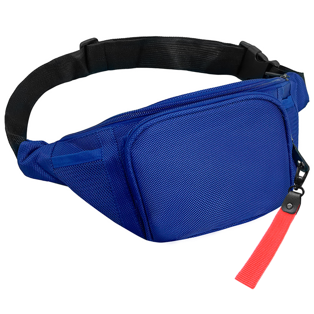 Поясная сумка SPLIT TO GO, Синий/Красный-0