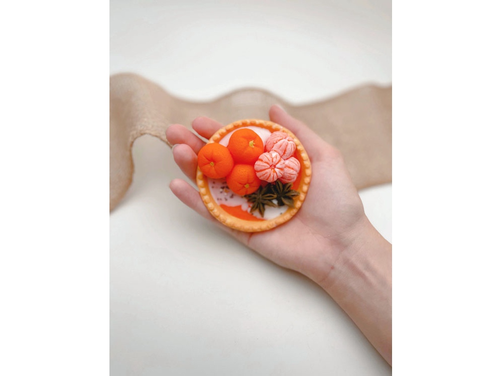 Мыло ручной работы Тарталетка с мандаринами-7