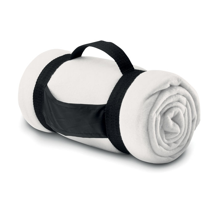 Плед, белый-0