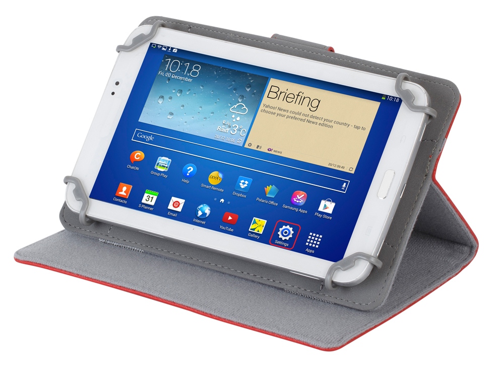 Чехол универсальный для планшета 7 3012, красный-3