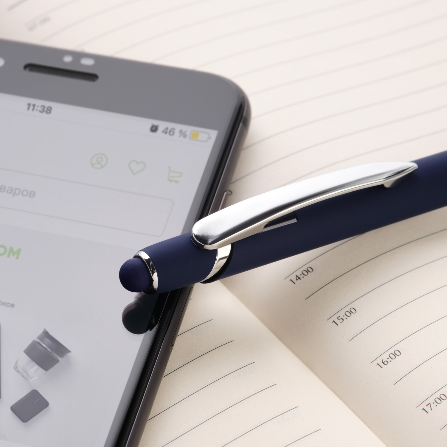 Шариковая ручка Comet NEO, синяя-4