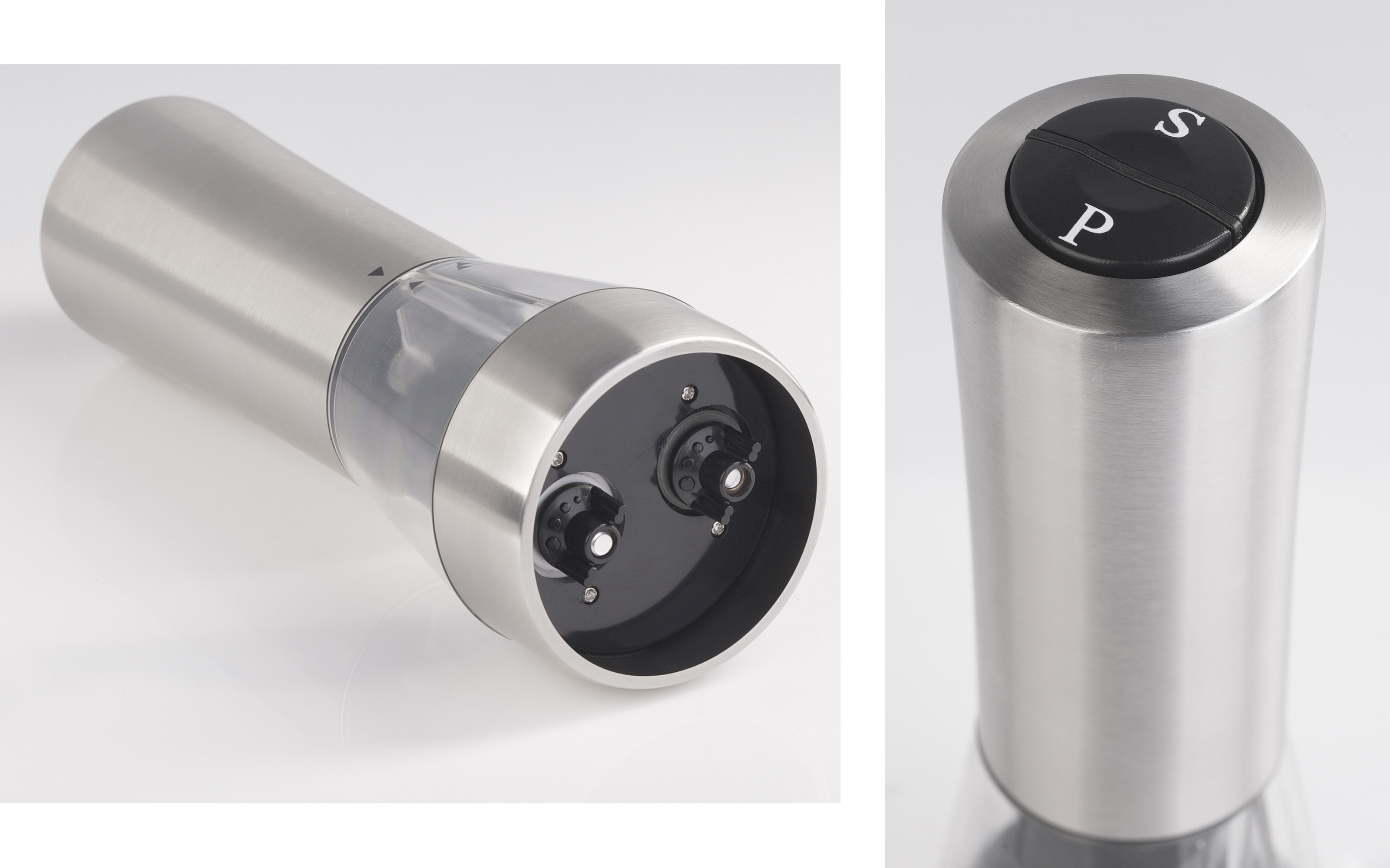 Электрическая мельница "Salt&Pepper" для специй двойная-2