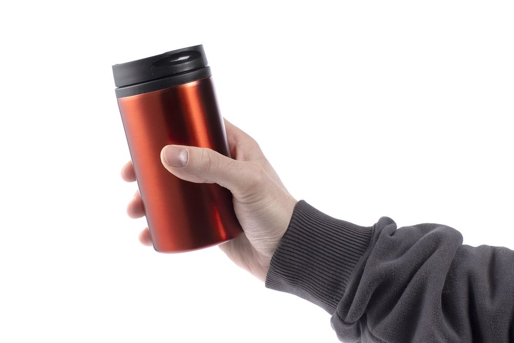 Термостакан Canella, красный-2