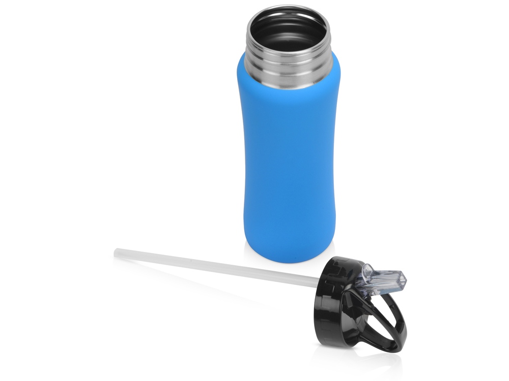 Бутылка спортивная Коста-Рика 600мл, голубой-1