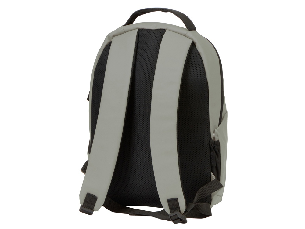 Рюкзак Sofit для ноутбука из экокожи, оливковый-5