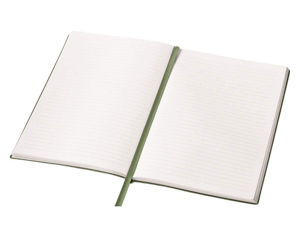 Блокнот А5 Bradbury, гибкая обложка, 80 листов 80 гр/м2 FSC бумага, оливковый-4