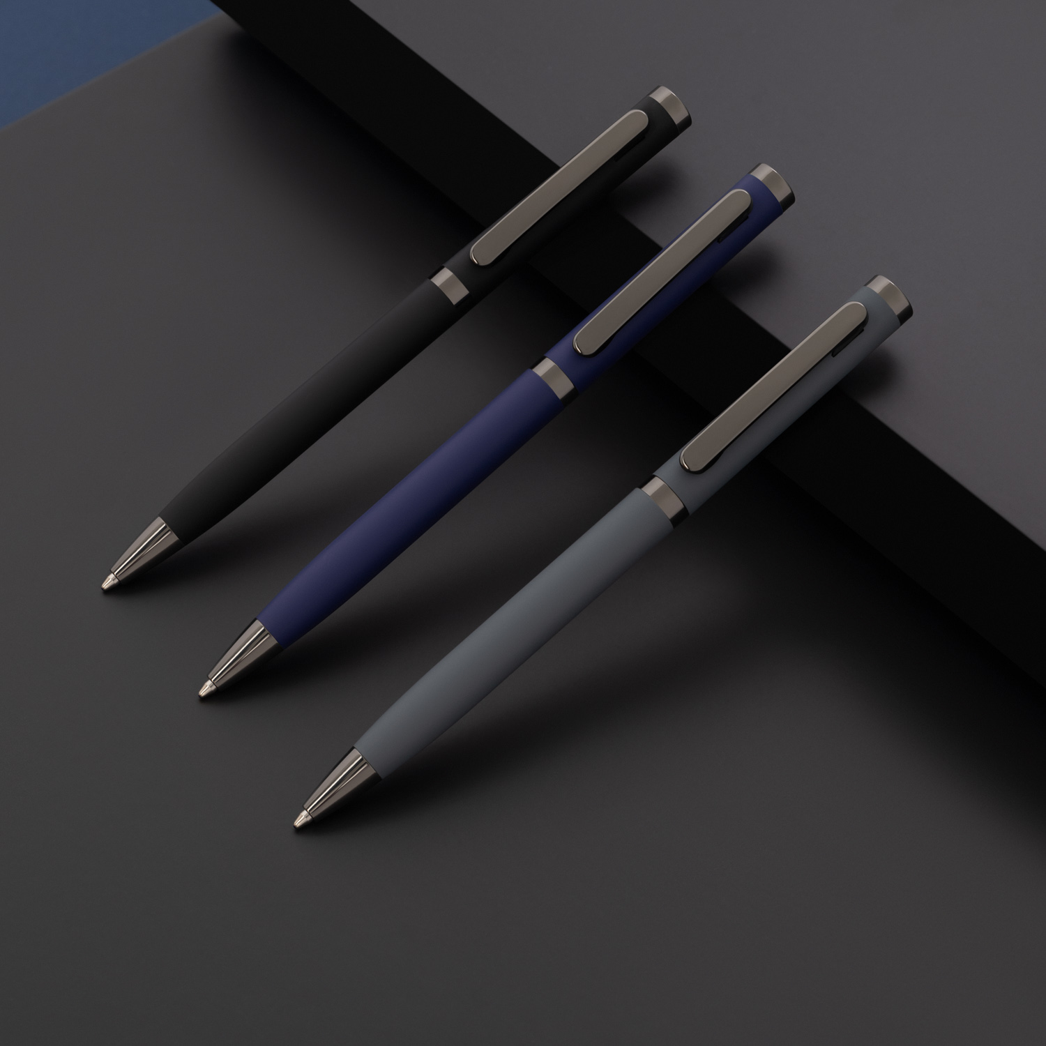 Шариковая ручка Nox, серая-6