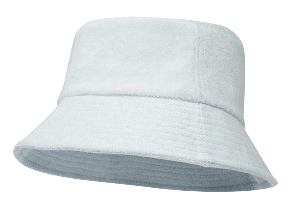 Панама Melo из переработанного махрового материала, сертифицированного GRS - Cloud Blue-0