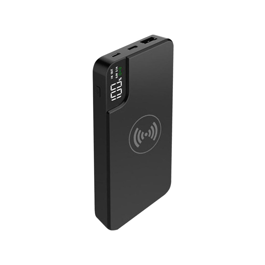 Внешний аккумулятор gPro QI, Черный-4