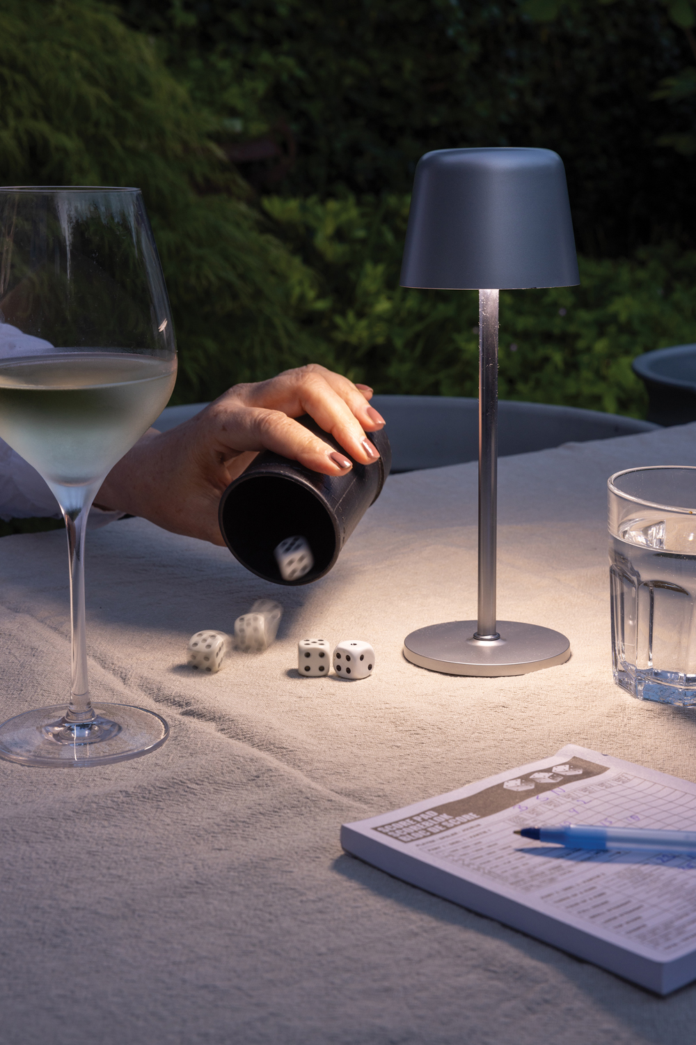 Настольная лампа Zenic из переработанного пластика RCS-10