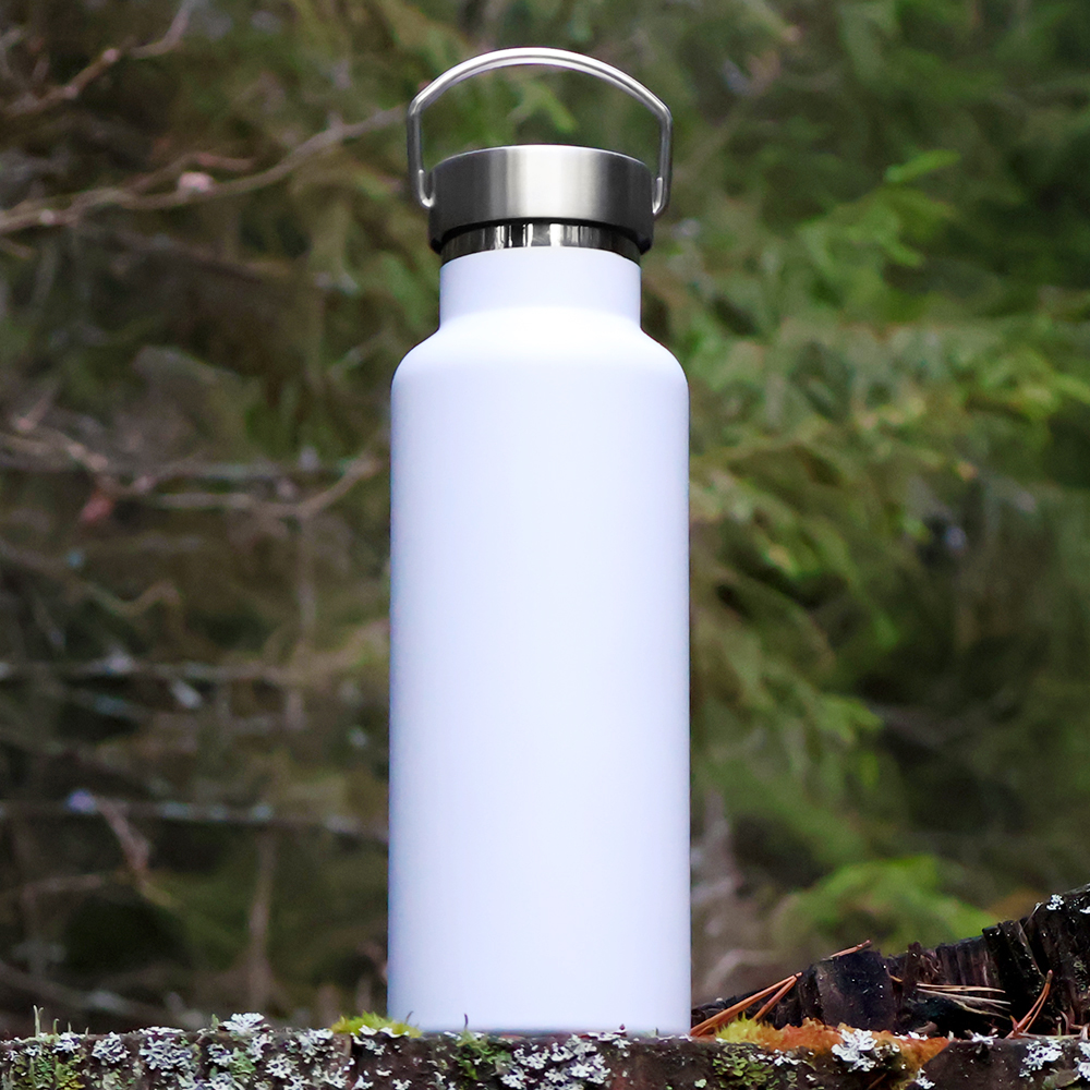 Термобутылка Sakura, Белый-3