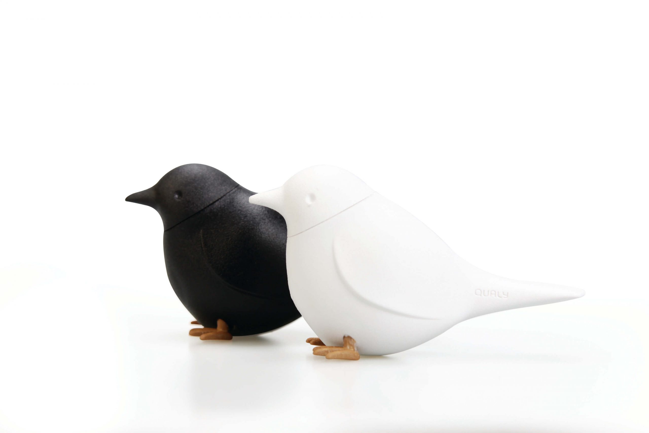 Набор для специй Sparrow Salt &amp; Pepper, Черно-Белый-1