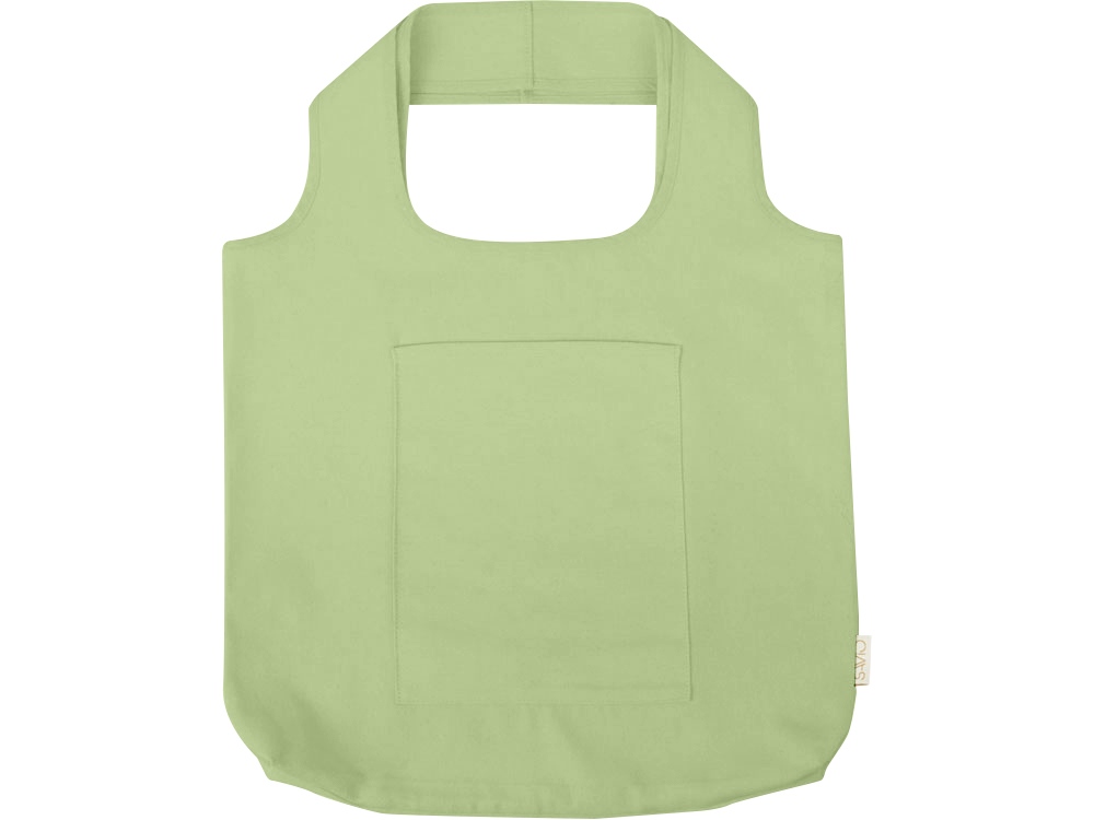 Сумка Revest из переработанного хлопка, зеленое яблоко-2
