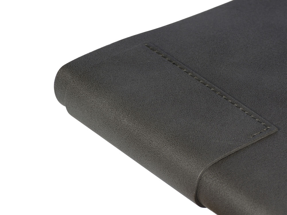 Ежедневник недатированный  А5 LONDON серый-2