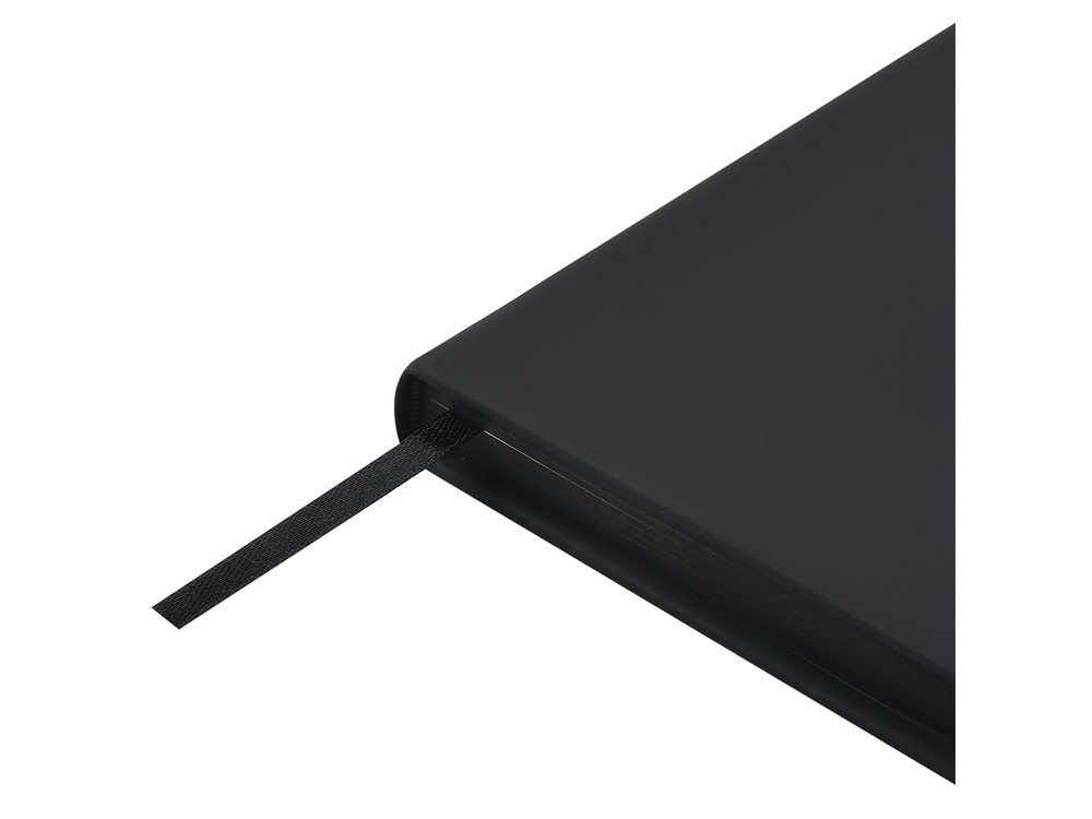 Ежедневник А5 Megapolis Color soft-touch, черный-3