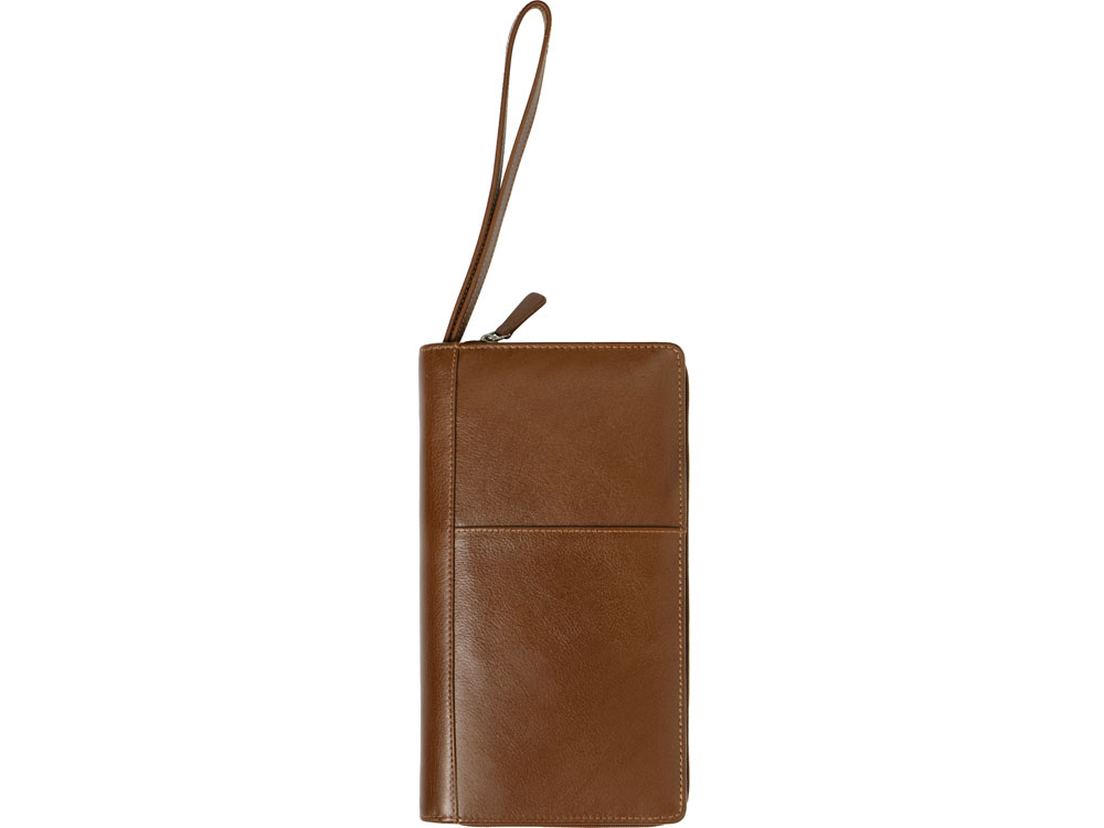 Трэвел-портмоне, коричневый-9