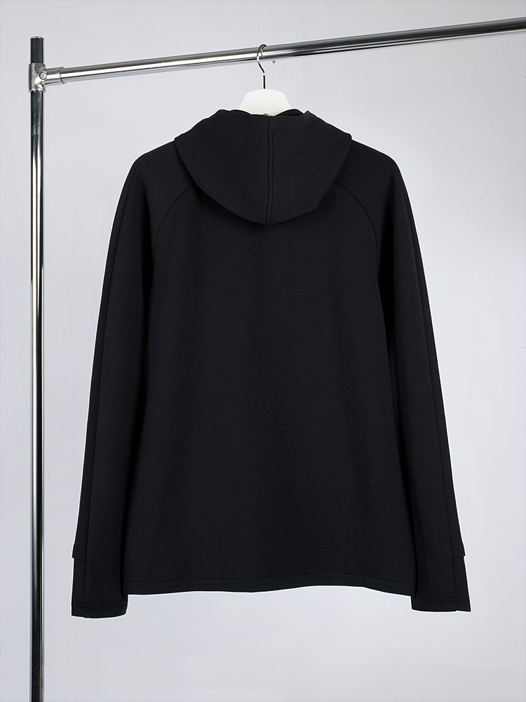 Куртка с капюшоном унисекс Begi, черная-2