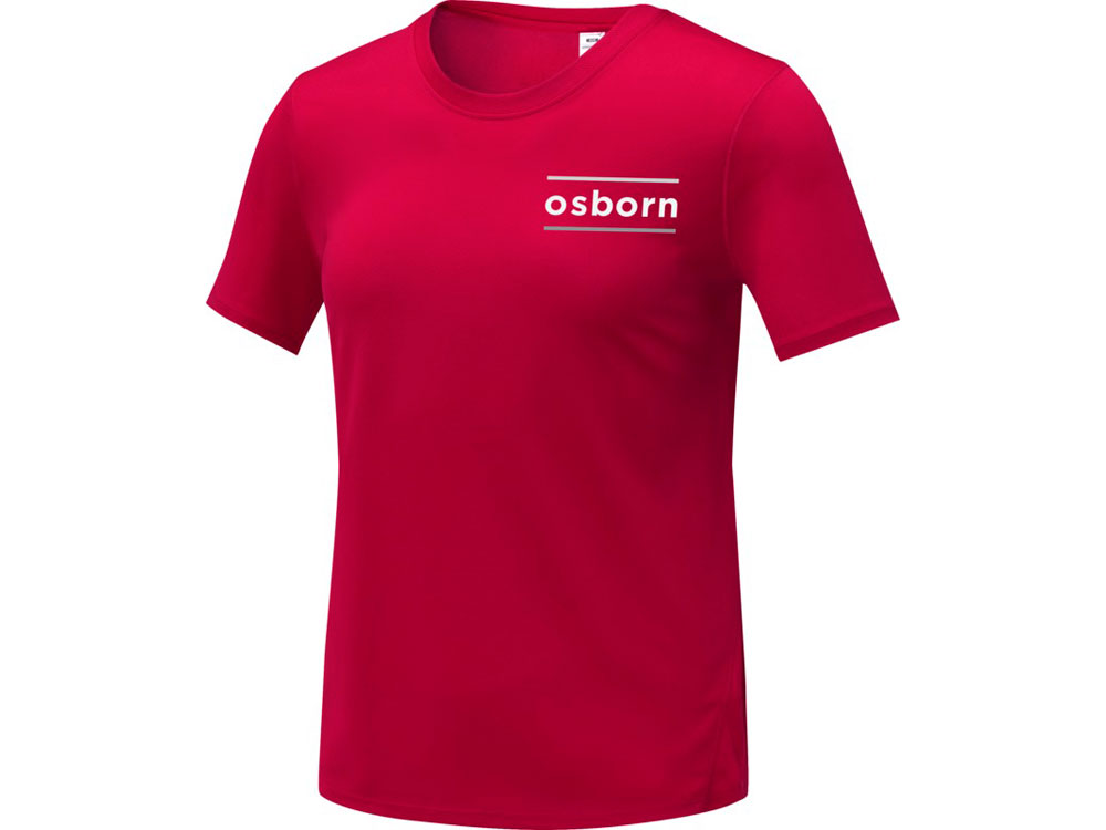 Kratos Женская футболка с короткими рукавами , красный-4