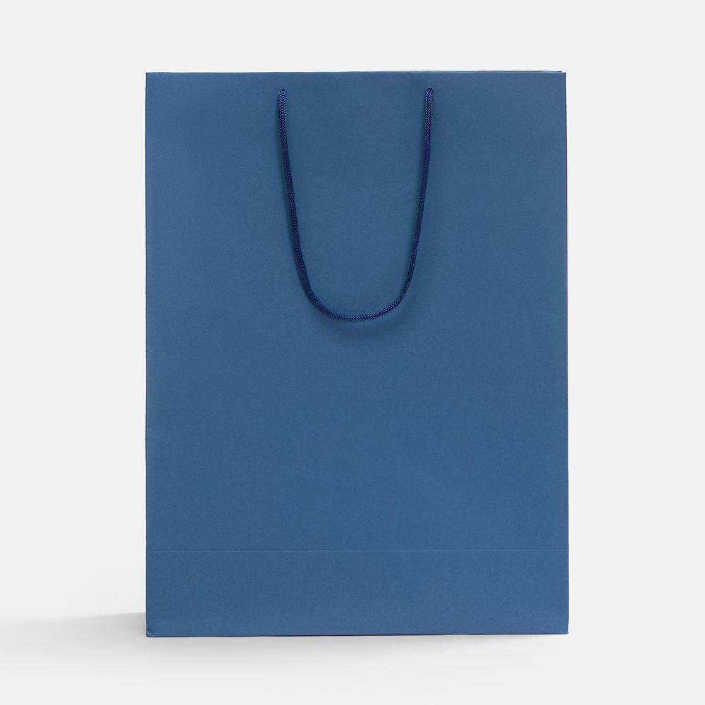 Пакет бумажный Porta XL, синий-2
