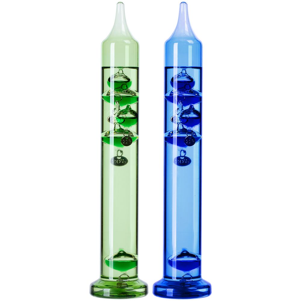 Термометр стеклянный «Галилео», голубой-3